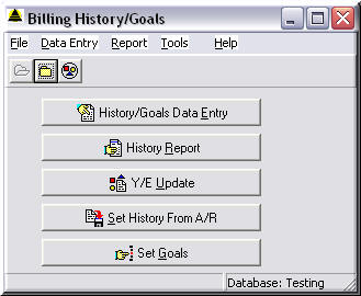 Billing History Goals Utility Module